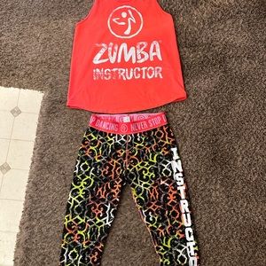 Gently Used Zumba Instructor Outfit!
